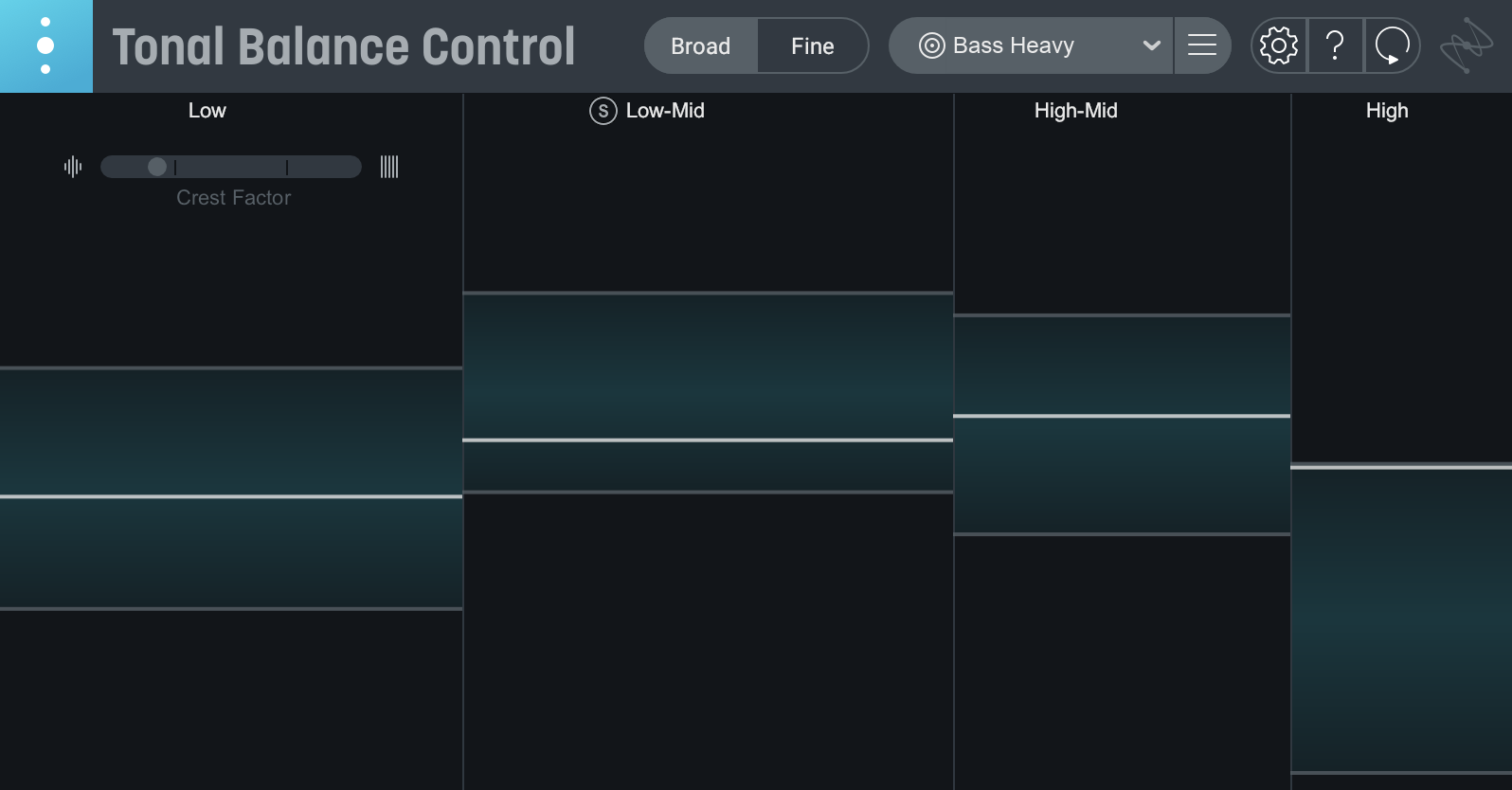 iZotope Tonal Balance Control screenshot 1